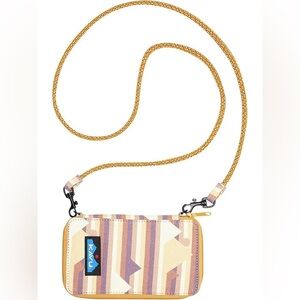 KAVU Go Time Bi-Fold Crossbody Wallet with Rope Strap - Summit View Western